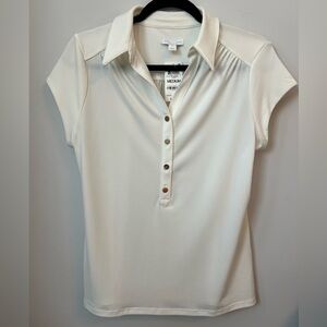 Charter Club cap sleeve blouse